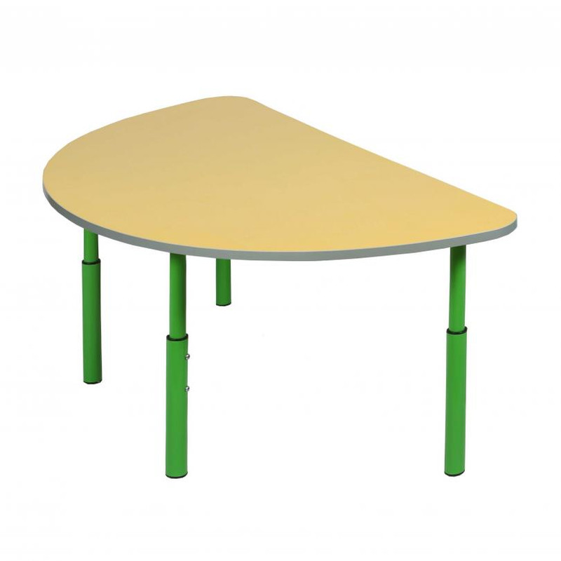 Стіл дитячий півколо АНШАР ГРУП, регулюється на ростові групи №1-3